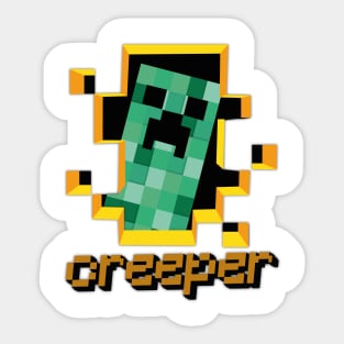 Creeper Sticker